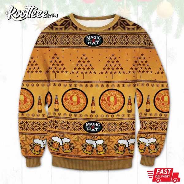 Magic Hat beer Special Brewing Ugly Christmas Sweater