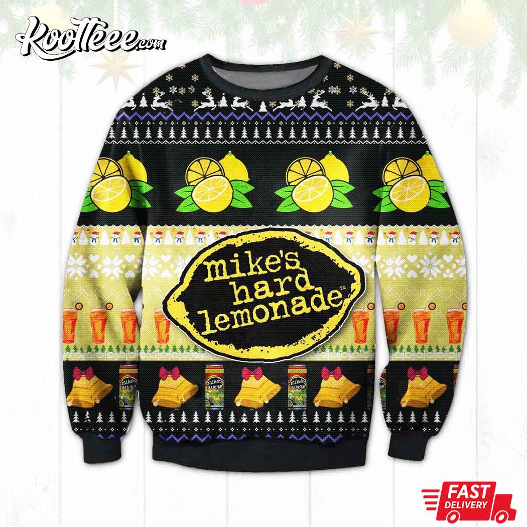 Mikes Hard Lemonade Beer Ugly Sweater