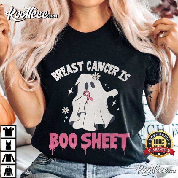 Breast Cancer Is Boo Sheet T-Shirt