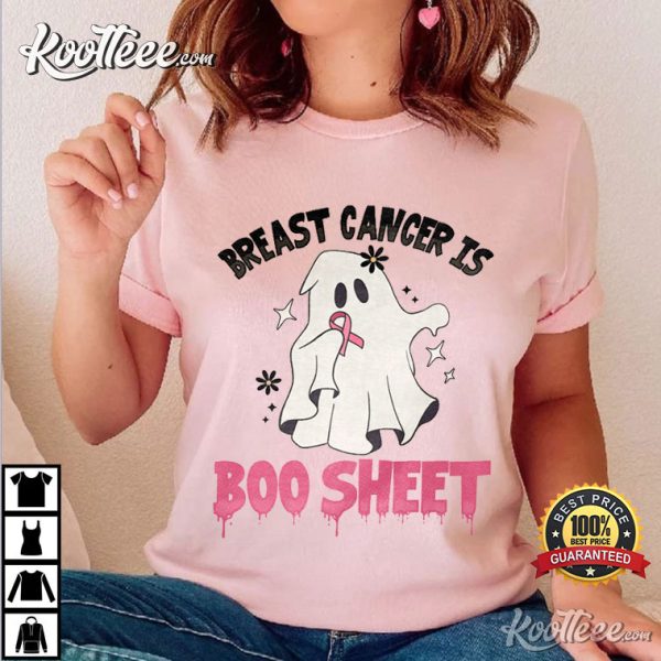 Breast Cancer Is Boo Sheet T-Shirt