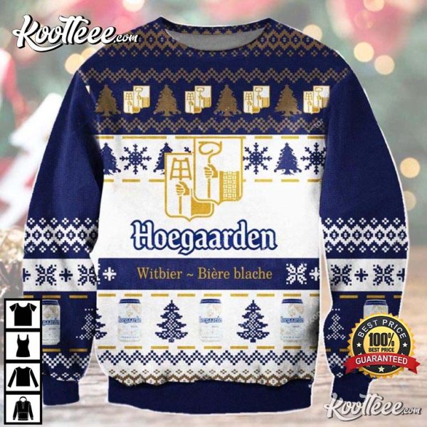 Hoegaarden Beer Ugly Christmas Sweater