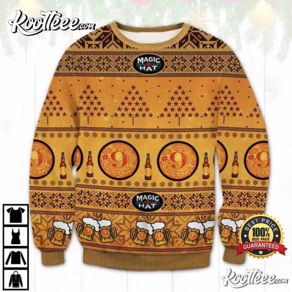 Magic Hat Beer Ugly Christmas Sweater