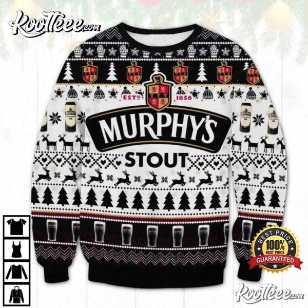 Murphy’s Irish Stout Beer Ugly Christmas Sweater