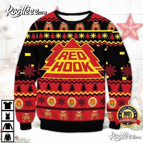 Redhook Beer Ugly Christmas Sweater