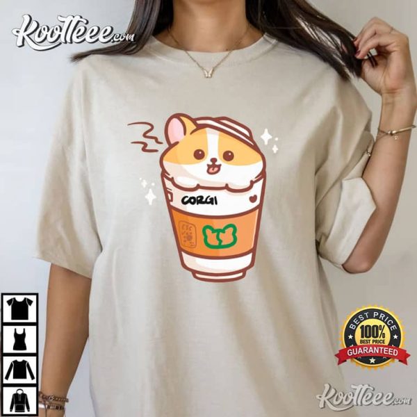 Corgi Coffee Corgi Lover T-Shirt