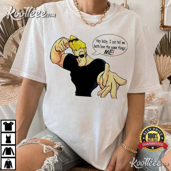 Johnny Bravo 90s Cartoon T-Shirt