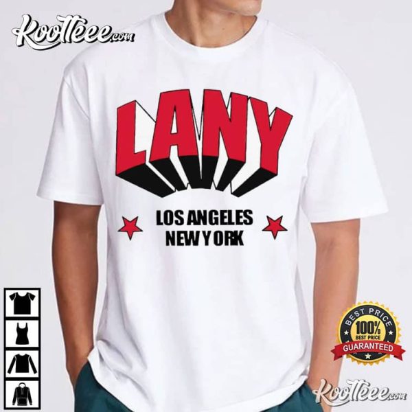 Lany Los Angeles New York T-Shirt