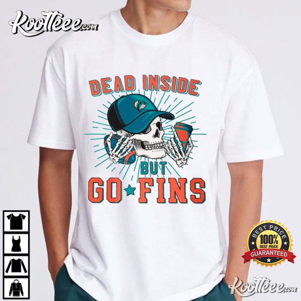 Miami Dolphins Go Fins Football T-Shirt