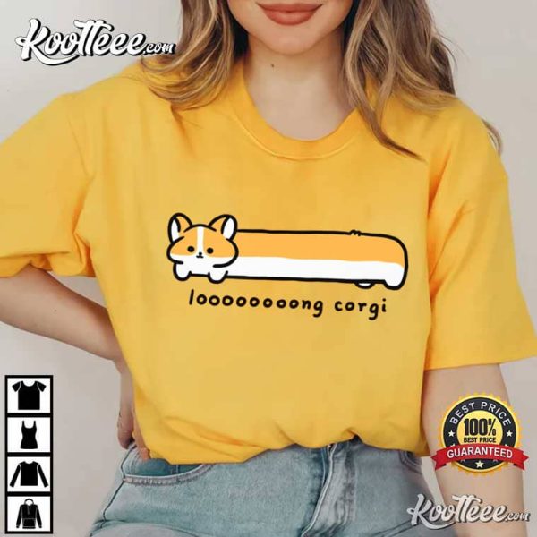 Long Corgi Cute Corgi Dog T-Shirt