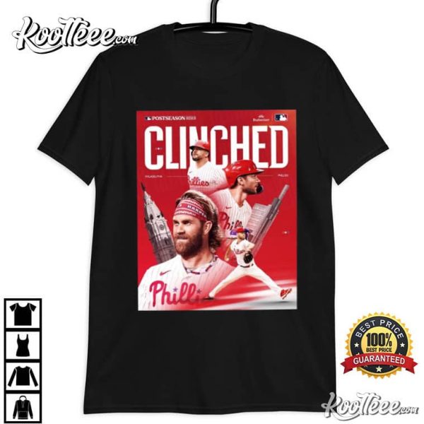 Philadelphia Phillies Postseason Clinched T-Shirt