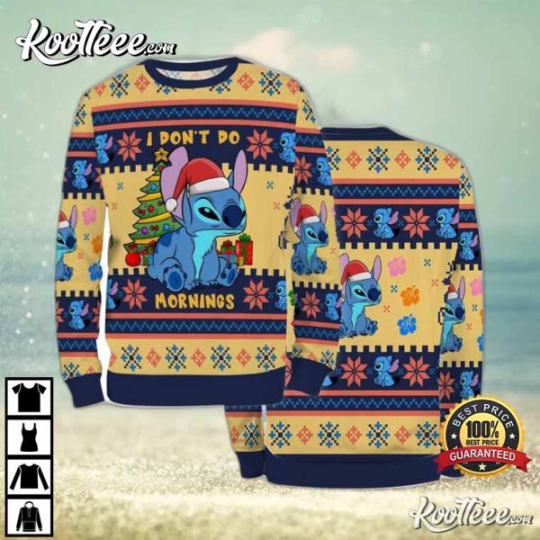 Lilo And Stitch Ugly Christmas  Sweater