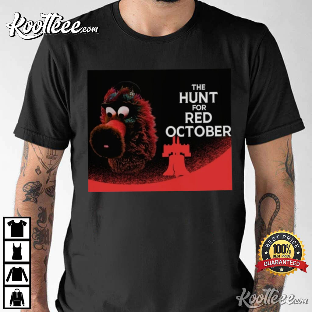 red october phillies t shirt, Custom prints store