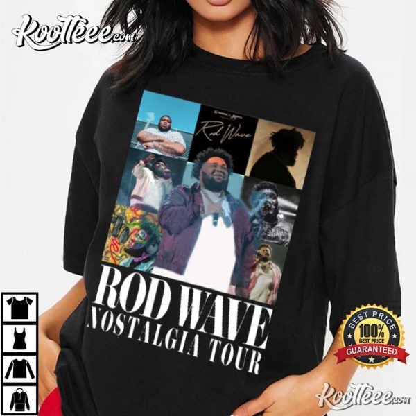 Rod Wave Nostalgia Tour 2023 T-Shirt