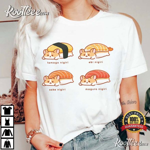 Sushi Corgi T-Shirt