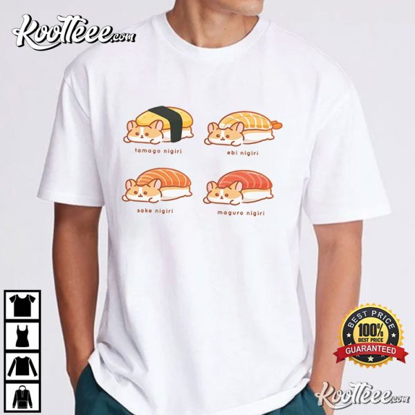 Sushi Corgi T-Shirt