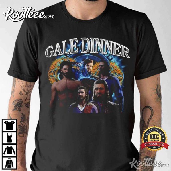 Gale BG3 Gale Dinner Baldurs Gate T-Shirt