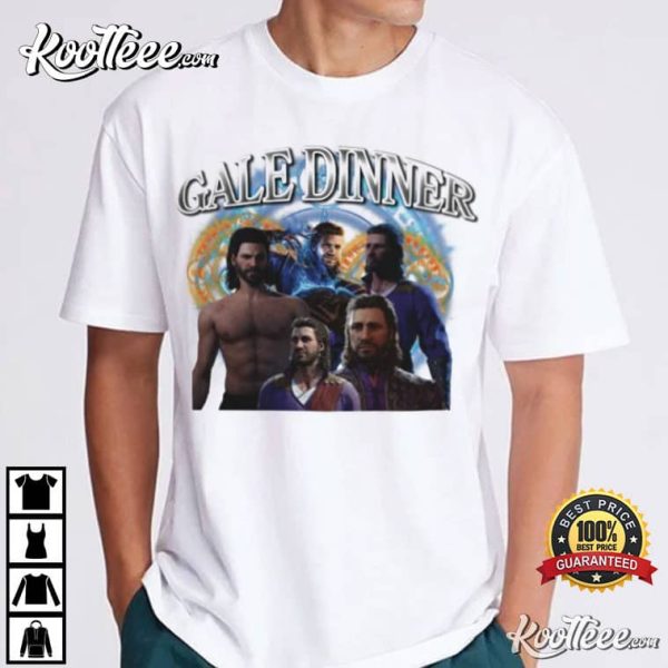 Gale BG3 Gale Dinner Baldurs Gate T-Shirt