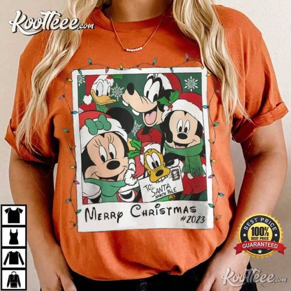 Mickey And Friends Merry Christmas 2023 T-Shirt