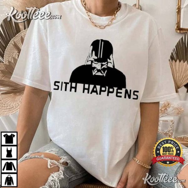 Darth Vader Sith Happens Best T-Shirt