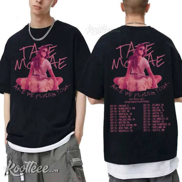 Tate McRae Are We Flying 2023 Tour T-Shirt