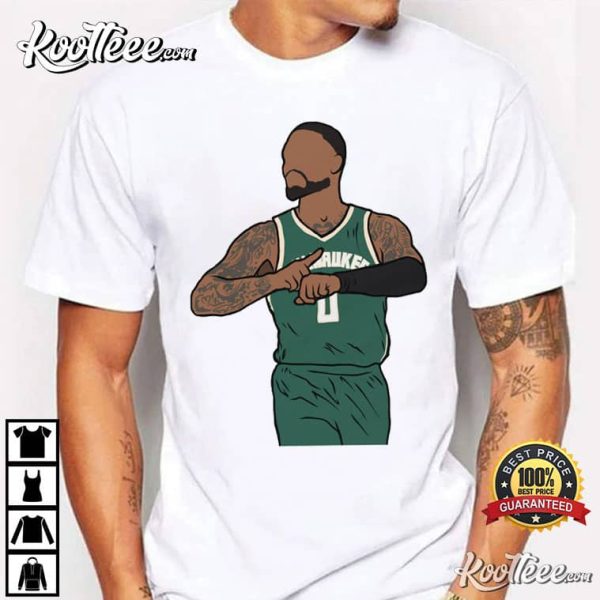 Damian Lillard Celebration Milwaukee T-Shirt