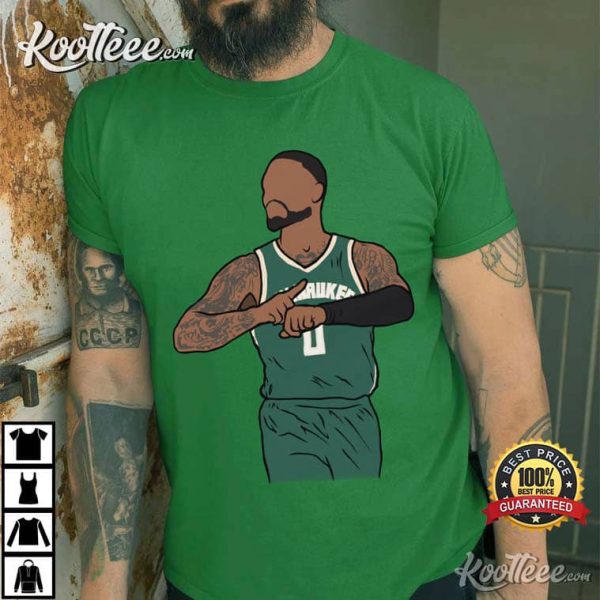 Damian Lillard Celebration Milwaukee T-Shirt