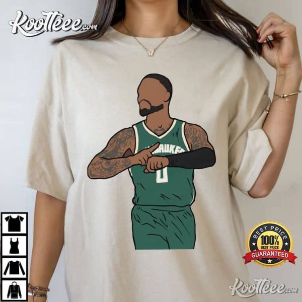 Damian Lillard Celebration Milwaukee T-Shirt