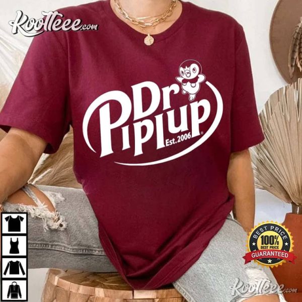 Dr Piplup Funny Dr Pepper T-Shirt