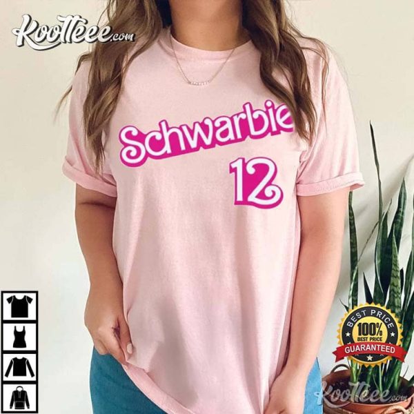 Schwarbie 12 Kyle Schwarber Philadelphia Phillies T-Shirt