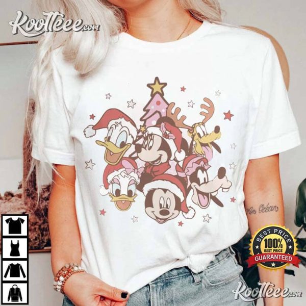 Vintage Mickey and Friends Christmas T-Shirt