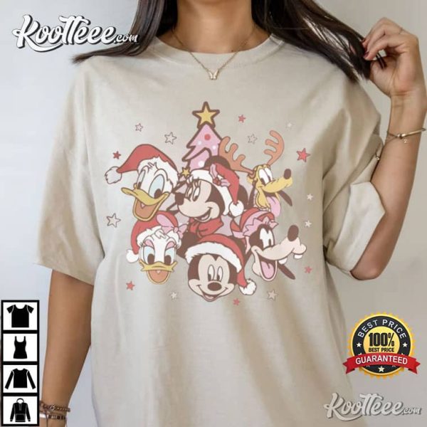 Vintage Mickey and Friends Christmas T-Shirt