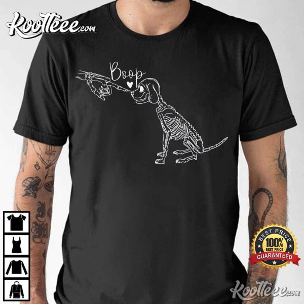 Dog Skeleton Dog Lover Gift Halloween T-Shirt