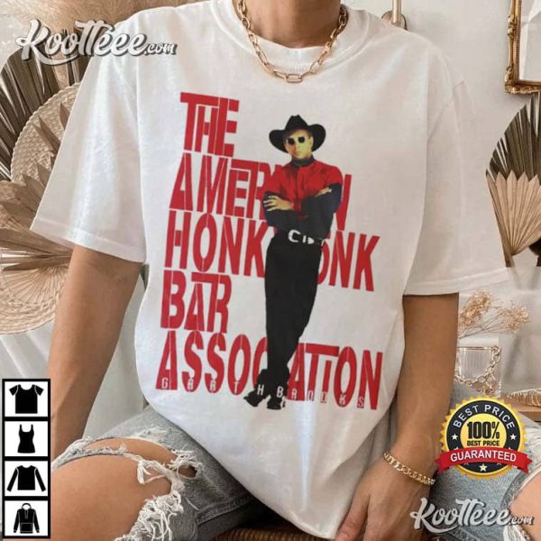 Garth Brooks American Honky Tonk Bar Association Tour T-Shirt