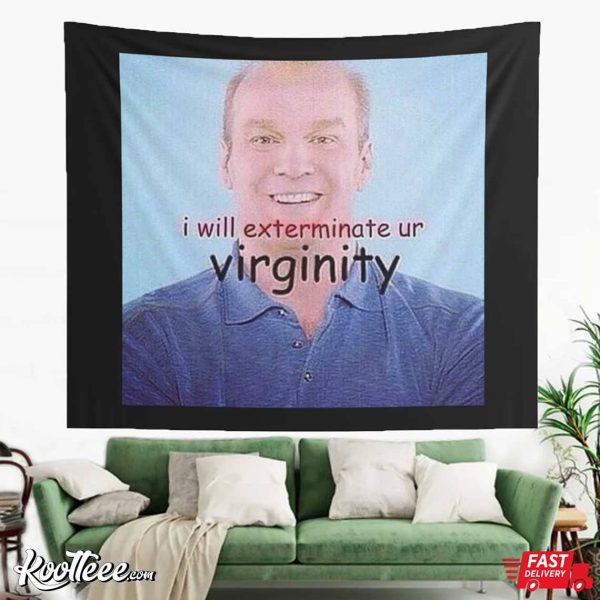 Bob Duncan Exterminate Virginity Wall Tapestry