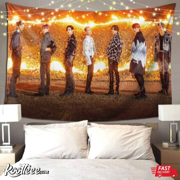ATEEZ Room Decor Wall Tapestry