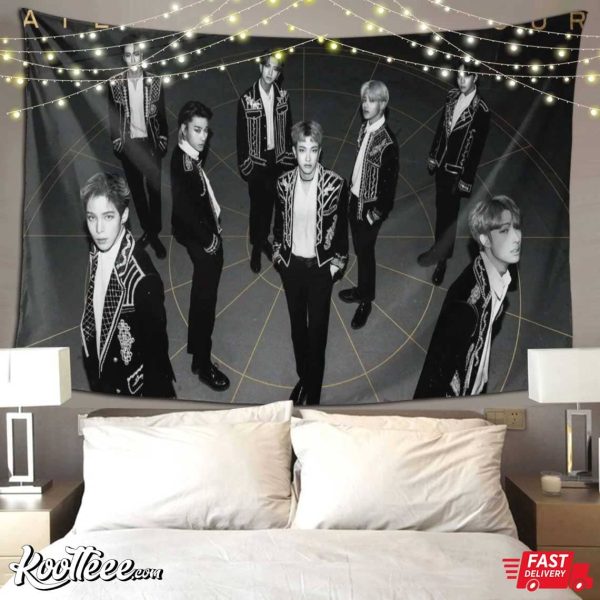 ATEEZ Tour Kpop Wall Hanging Tapestry