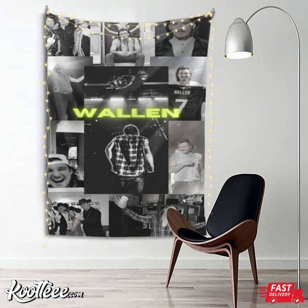 Morgan Wallen Country Music Wall Decor Tapestry