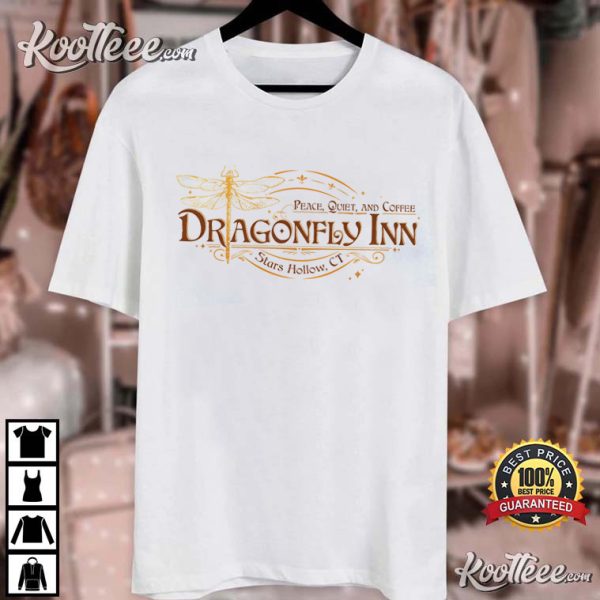 Dragonfly Inn Stars Hollow Gilmore Girls T-Shirt