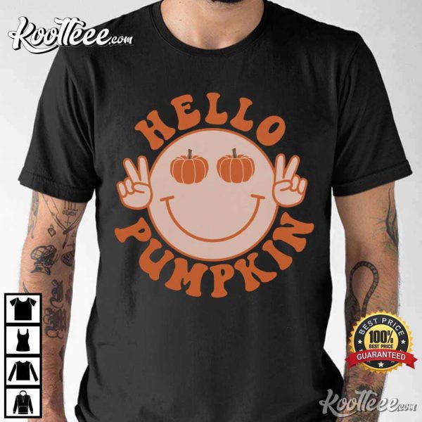 Hello Pumpkin Halloween T-Shirt