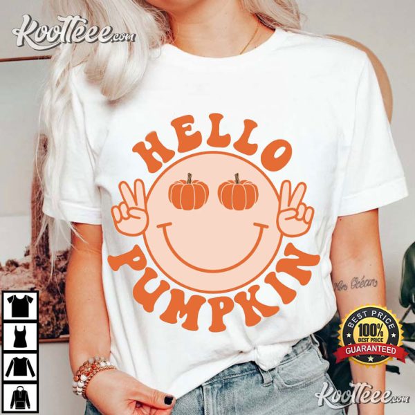 Hello Pumpkin Halloween T-Shirt