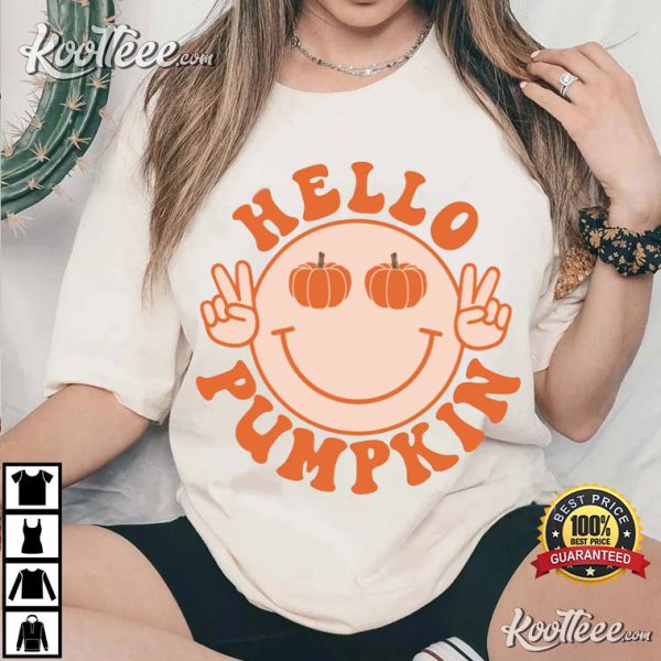 Hello Pumpkin Halloween T-Shirt