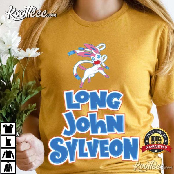 Long John Sylveon Pokemon T-Shirt