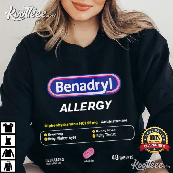 Pharmacy Benadryl Allergy T-Shirt