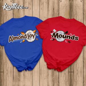 Almond joy and mounds 2024 onesies