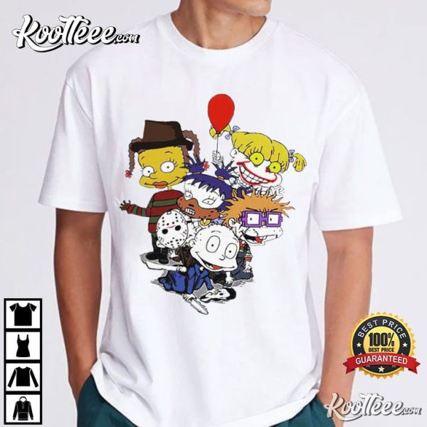 Rugrats Horror Characters Halloween T-Shirt