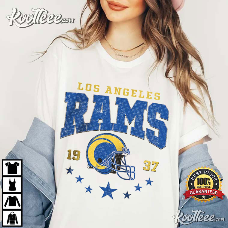 Los Angeles Rams NFL Football Vintage Nfl Printed T Shirt by 
