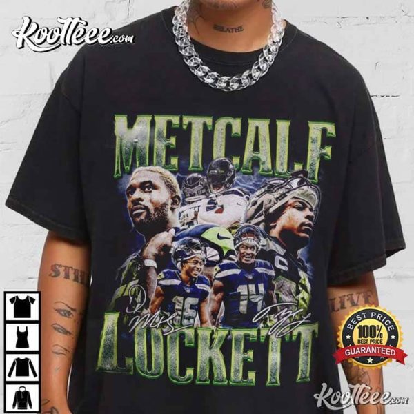 DK Metcalf Tyler Lockett Football T-Shirt