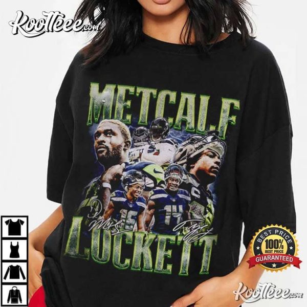 DK Metcalf Tyler Lockett Football T-Shirt