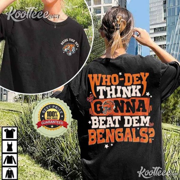 Cincinnati Bengals Football Who Dey T-Shirt