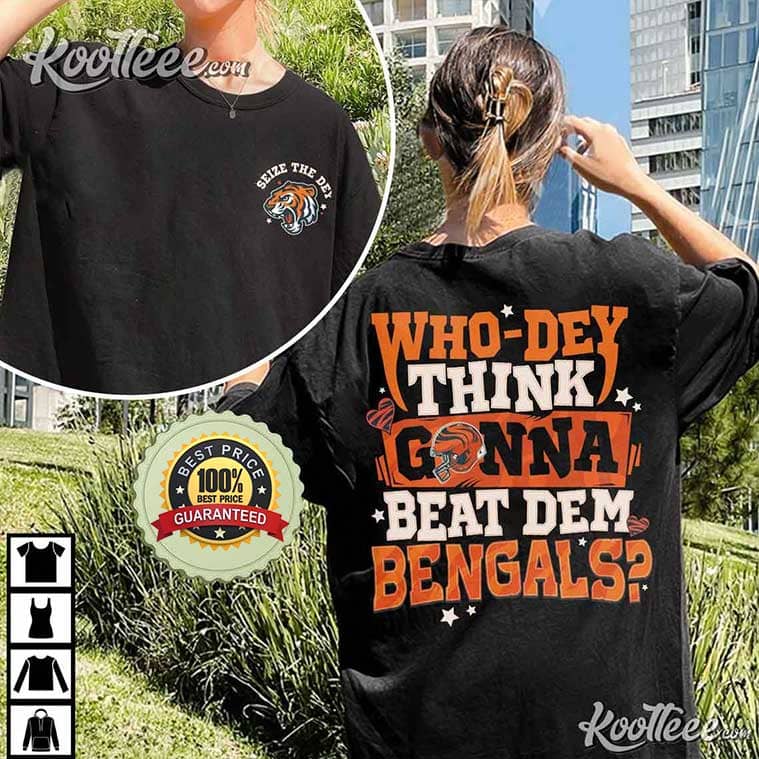 Nfl Cincinnati Bengals Who Dey T Shirt